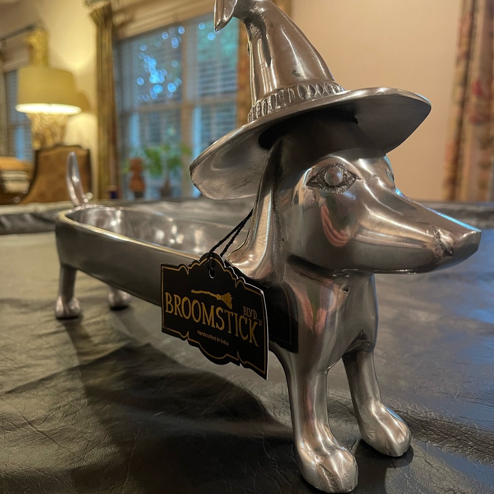 Dachshund Halloween Witch